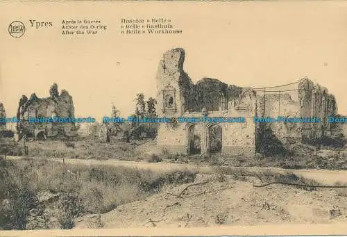 R130645 Ypern. Nach dem Krieg. Belle Workhouse