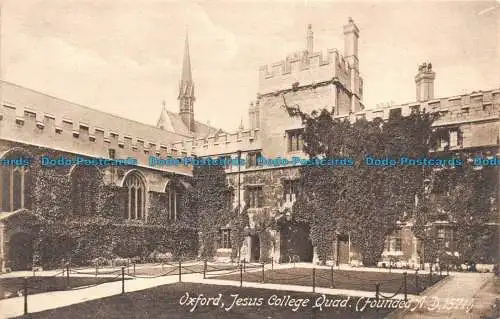 R130678 Oxford. Jesus College Quad. Frith