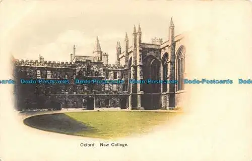 R130695 Oxford. Neues College