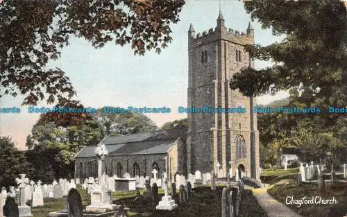 R129986 Chagford Kirche. Chapman