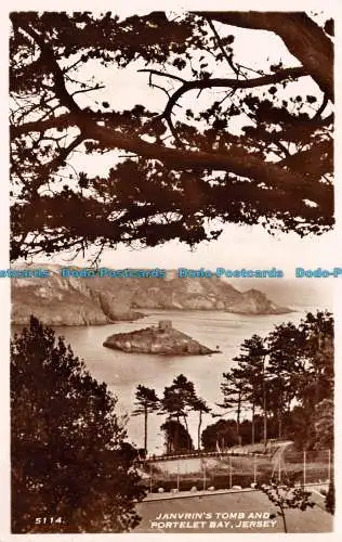 R131870 Janvrins Grab und Portelet Bay. Trikot. D. Konstanz. Nr. 5114. RP