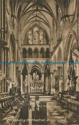 R130762 Kathedrale von Salisbury. Chor East. Frith. Nr. 19768