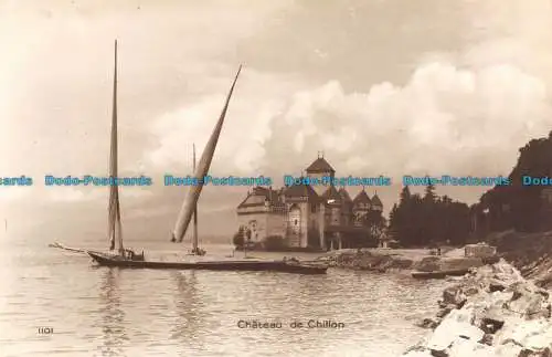 R130809 Chateau de Chillon. Perrochet Matile. Nr. 1101