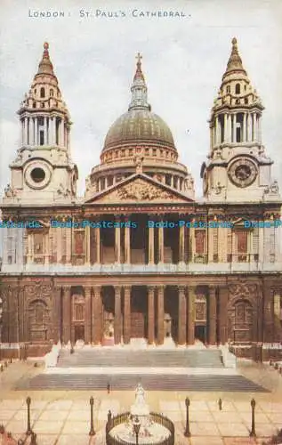 R131953 London. St. Pauls Kathedrale. Photochrom