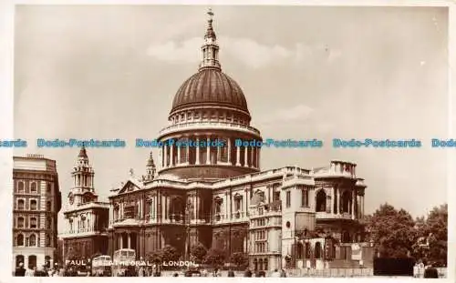 R131955 St. Pauls Kathedrale. London. RP