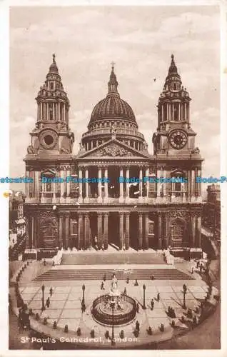 R131972 St. Pauls Kathedrale. London. National. 1917