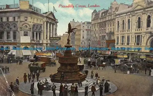 R131984 Piccadilly Circus. London. National. 1922