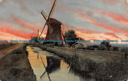 R131046 Watermolen bij Overschie