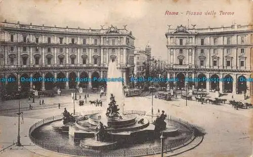 R131072 Rom. Piazza delle Terme