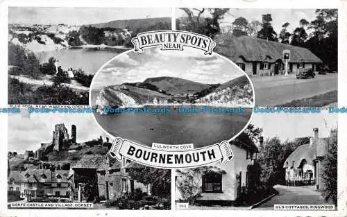 R131139 Beauty Spots in der Nähe von Bournemouth. Multi-View. 1964