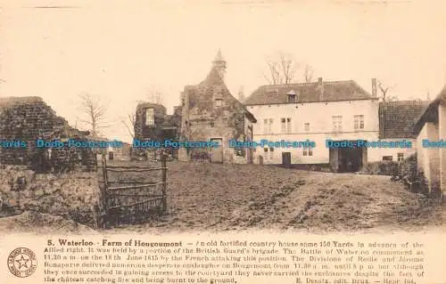 R131200 Waterloo. Farm von Hougoumont. E. Desaix