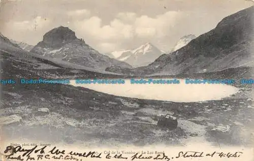 R131215 Col de la Vanoise. Der Runde See. Pittier. 1906