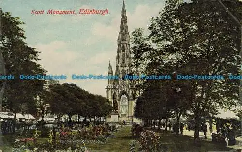 R624153 Scott Monument. Edinburgh. F. Hartmanns echte glänzende Serie. G. 1051. 28.