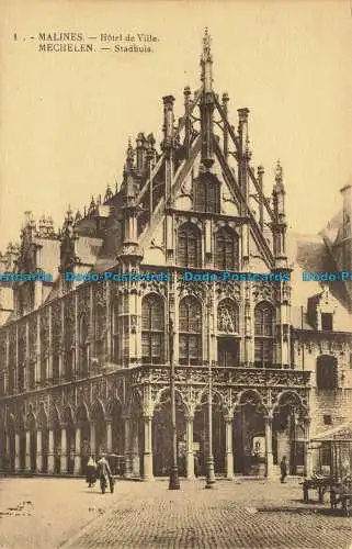 R624532 1. Mechelen. Rathaus. Mechelen. Stadhuis