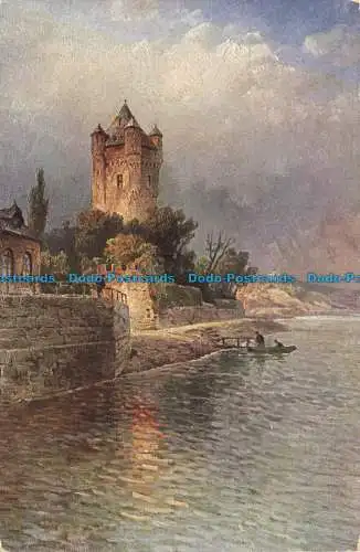 R624596 Burg Eltville am Rhein. Nein. 131. Astudin Karten vom Rhein. Hoursch und B