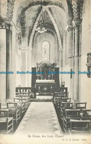 R624323 St. Cross. Damenkapelle. F.G.O. Stuart. 1454. 1914