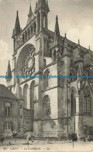 R624613 101. Laon. Die Kathedrale. LL