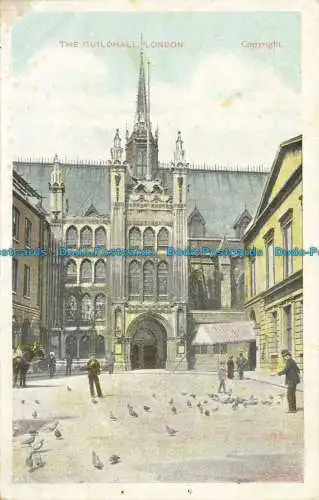 R624632 Gildenhalle. London. D. und D