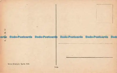 R624364 Frau. Mann und Kinder. Voro Gravure Serie 935. K.V. i. B. 12