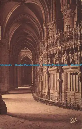 R624665 16. Chartres. Die Kathedrale. Chorzaun. 16. Jh. Robert Laillet