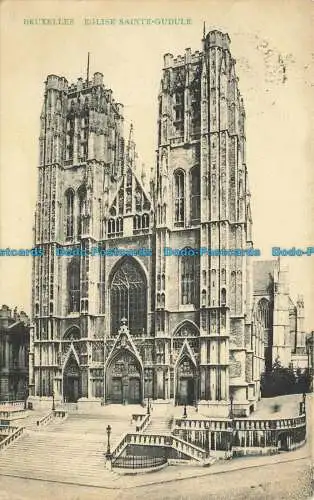 R624703 Brüssel. Kirche Sainte Gudule. W.V.S