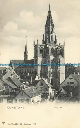 R624448 Konstanz. Münster. Dr. Trenkler. 1902