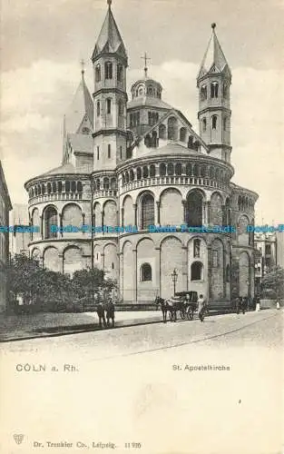 R624455 Coln a. Rh. St. Apostelkirche. Dr. Trenkler. 11936