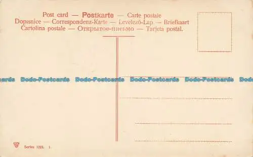 R624910 Frau. Zeichnung. Dr. Trenkler. Serie 1223. 1