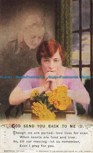 R625740 Gott schickt dich zu mir zurück. 3. Bamforth. Songs Serie Nr. 5035