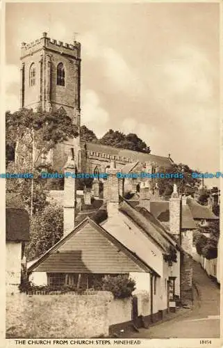 R625750 Kirche von Kirchenstufen. Minehead. 18454