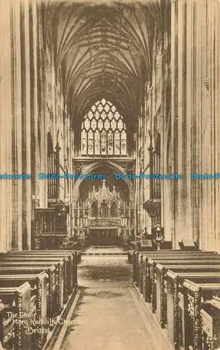 R625757 Chor. St. Mary Redcliffe Kirche. Bristol. 154. H.B. und S