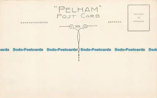 R625028 Horpe Wolke und Eingang zu Dale. Dovedale. Pelham Postkarte. 9291