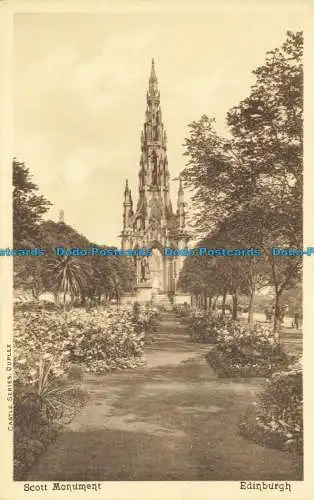 R625080 Edinburgh. Scott Monument. Schlossserie. Duplex