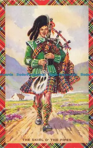 R625164 Skirl oder Pfeifen. Pipers and Dancers Serie. Valentinstag. 1964. 1779