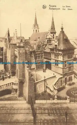 R625942 Antwerpen. Der Steen. Antwerpen. Het Steen. Nels. Ern. Thill. Brüssel