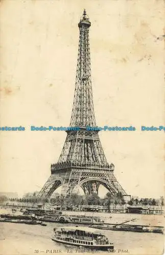 R625981 30. Paris. Der Eiffelturm. ND. Foto. 1913