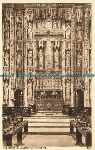 R625988 Neuauflage. Kathedrale von Winchester. T603. Walter Scott