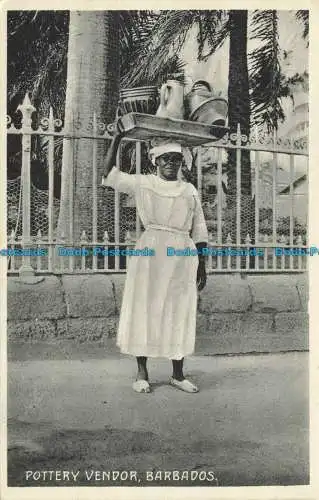 R625244 Keramikverkäufer. Barbados. Collins Carlisle Apotheke