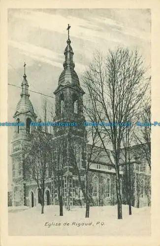 R626037 P.Q. Kirche von Rigaud. Herausgegeben von der Cie Internationale des Beaux Arts L