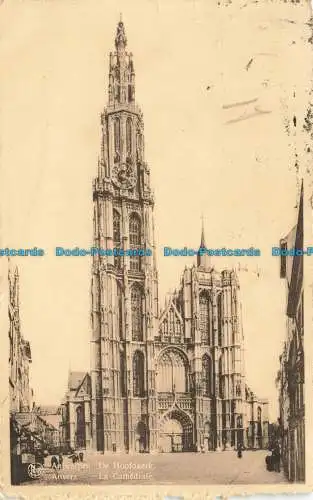 R625310 Nels. Antwerpen. Antwerpen. De Hoofdkerk. Die Kathedrale. Ern. Thill. Brüssel