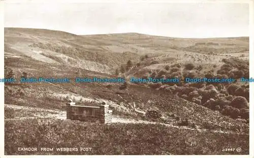 R627795 Exmoor von Webbers Post. Valentinstag. Foto braun