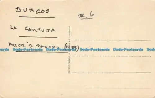 R627195 Burgos. Patrone von Miraflores. Hauser und Menet