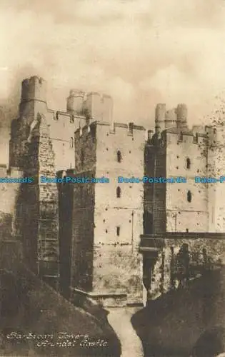 R626166 Schloss Arundel. Barican Towers. W.B. Allison