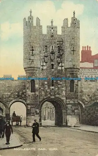 R625408 Micklegate Bar. York. Dennis. Dainty Serie