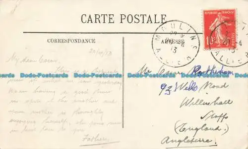 R625424 56. Nevers. Porte du Croux. LL. 1913