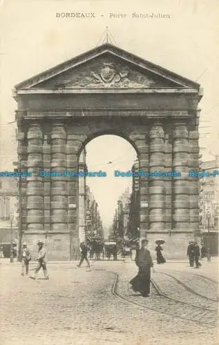 R627250 Bordeaux. Porte Saint Julien. Postkarte