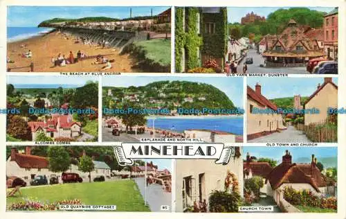 R627939 Minehead. Kirchenstadt. 1961. Multi View