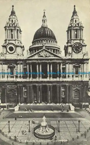 R627324 London. St. Paul Kathedrale. Postkarte