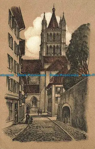 R626345 Lausanne. La Cite. E. Mack. Nein. 1. Simplon