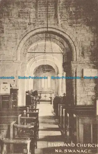 R626354 Studlandkirche. Nr. Schwanage. Der britische Verlag